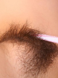 Busty Kristina Showing Her Hairy Pussy #05