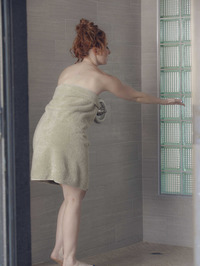 Redhead Crystal Clark Erotic Shower #00