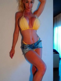 Barbara In Yellow Bikini #08