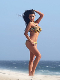Abigail Ratchford Posing In Bikini #01