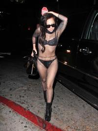 Lady Gaga In Sexy Body Fishnet #03