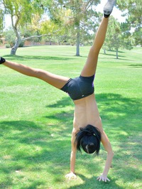 Naughty Mya Gets Naked At The Park #06