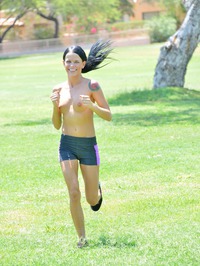 Naughty Mya Gets Naked At The Park #07