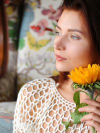 Berenice Exposes Her Shaved Pussy #00