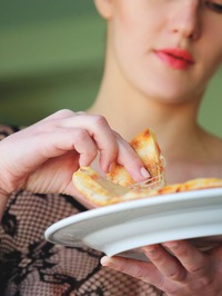 Eating pizza isn’t normally a turn on #00