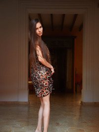 Beautiful Russian brunette Leona Mia #00