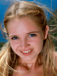 He Blue-eyed Russian Beauty Sits On The Warm Rocks With Her Thighs Apart, Enjoying The Sensation Of The Sun And Breeze Caressing #08