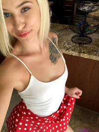 Blonde Angel Playing With Your Heart