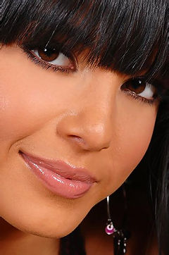 Sexy Black-Haired Sasha From The UK