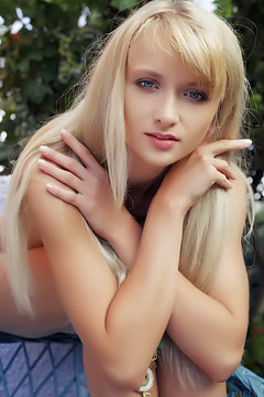 Nika N Poses Naked