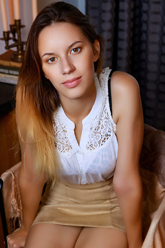 Giselle Squeezes Her Beautiful Breasts