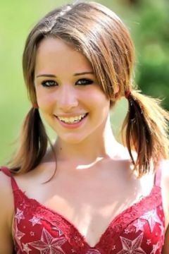 Cute Denise Outdoors