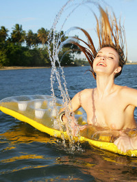 Alissa White Posing Outdoors #10